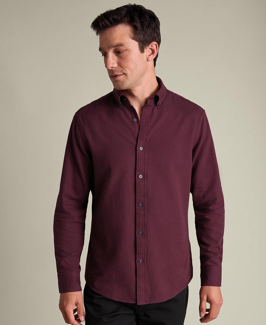 Charles Tyrwhitt Ανδρικό Βαμβακερό Πουκάμισο Oxford φωτογραφία