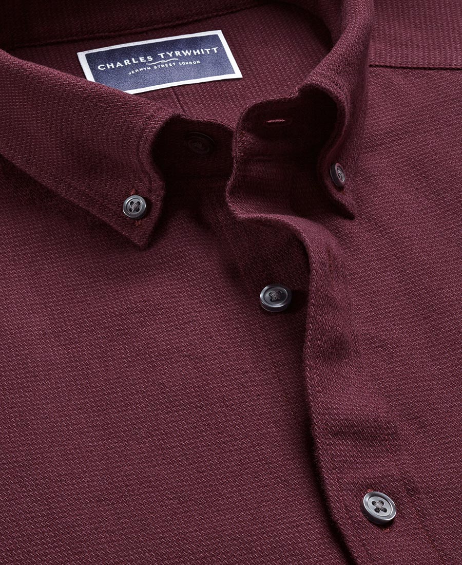 Charles Tyrwhitt Ανδρικό Βαμβακερό Πουκάμισο Oxford φωτογραφία