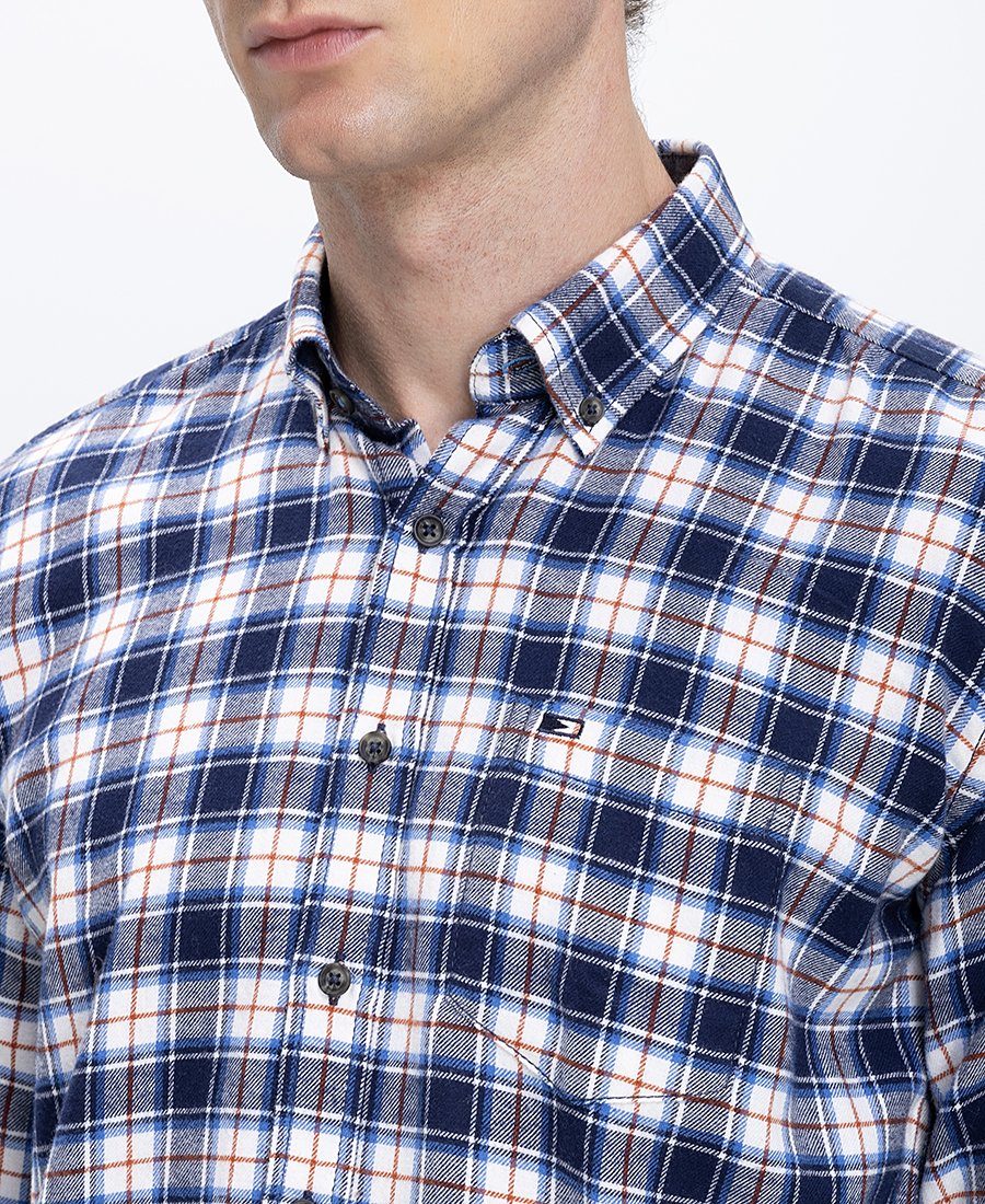 Ανδρικό Πουκάμισο Βαμβακερό Καρό