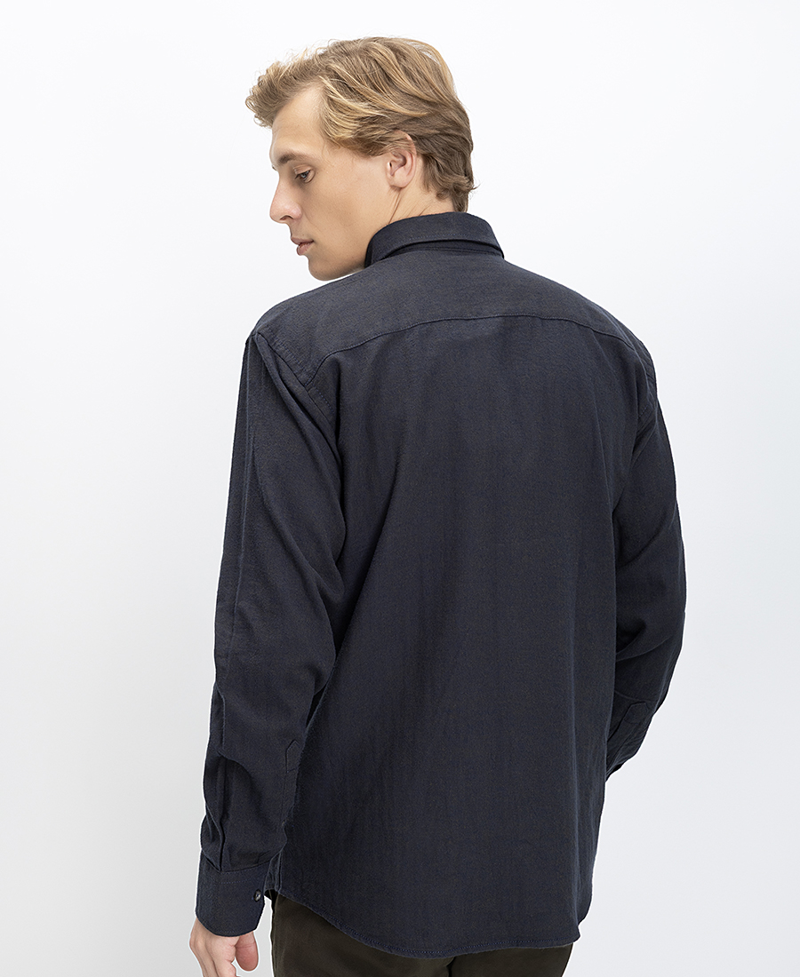 Ανδρικό Πουκάμισο Regular Fit Βαμβακερό φωτογραφία