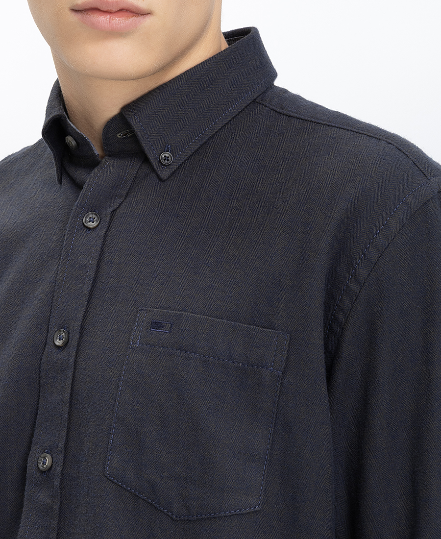 Ανδρικό Πουκάμισο Regular Fit Βαμβακερό φωτογραφία