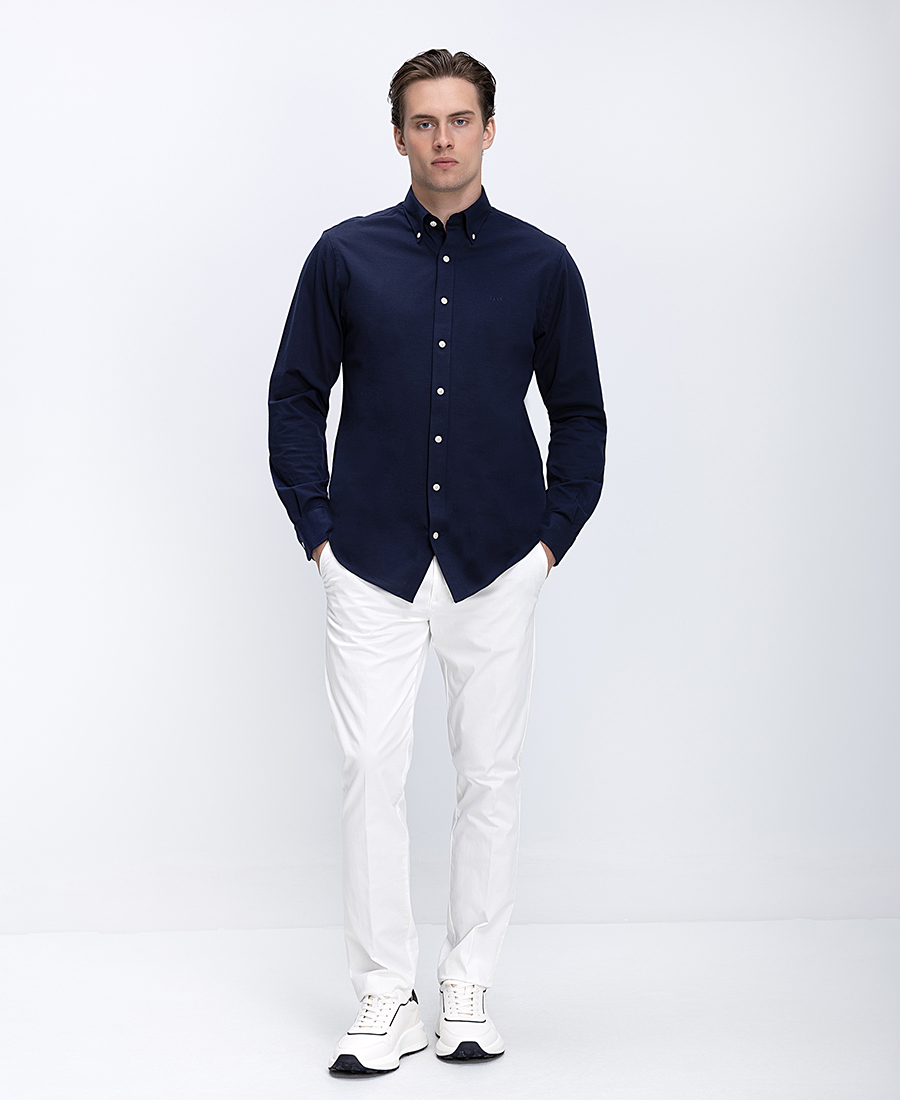 McGregor Ανδρικό Πουκάμισο Βαμβακερό Με Button Down Γιακά Modern Fit φωτογραφία