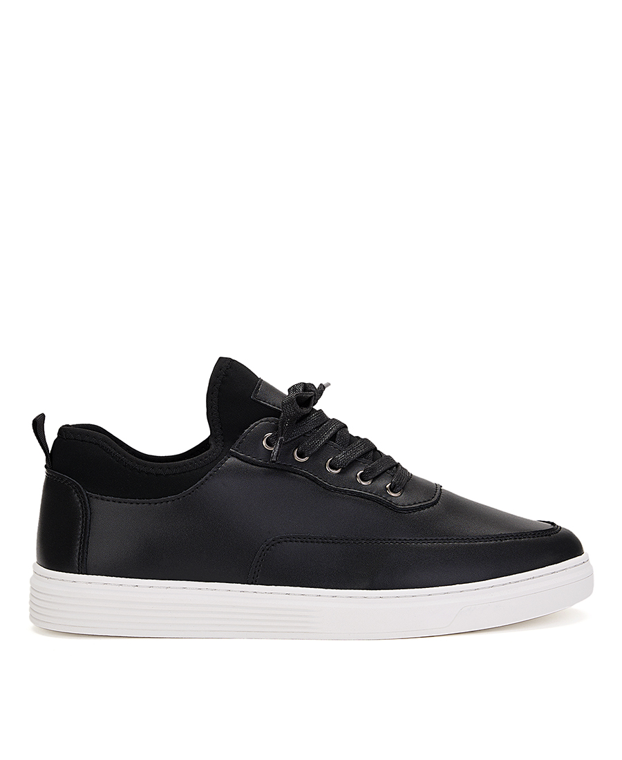 Vardas Vardas Δερμάτινα Sneakers σε Μαύρο