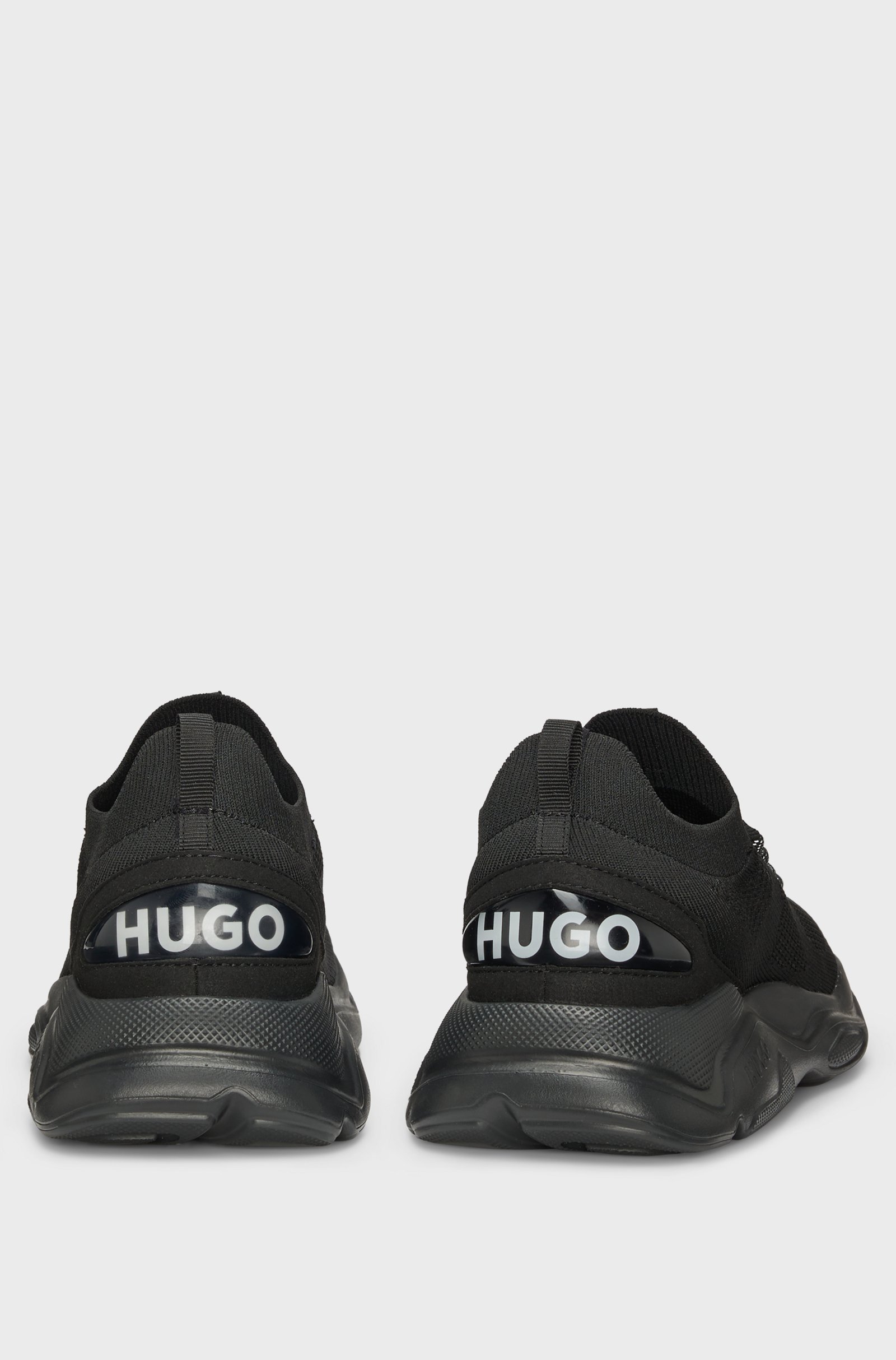 Hugo Ανδρικά Sneakers με Πλεκτό Επάνω Μέρος και Bubble Logo φωτογραφία