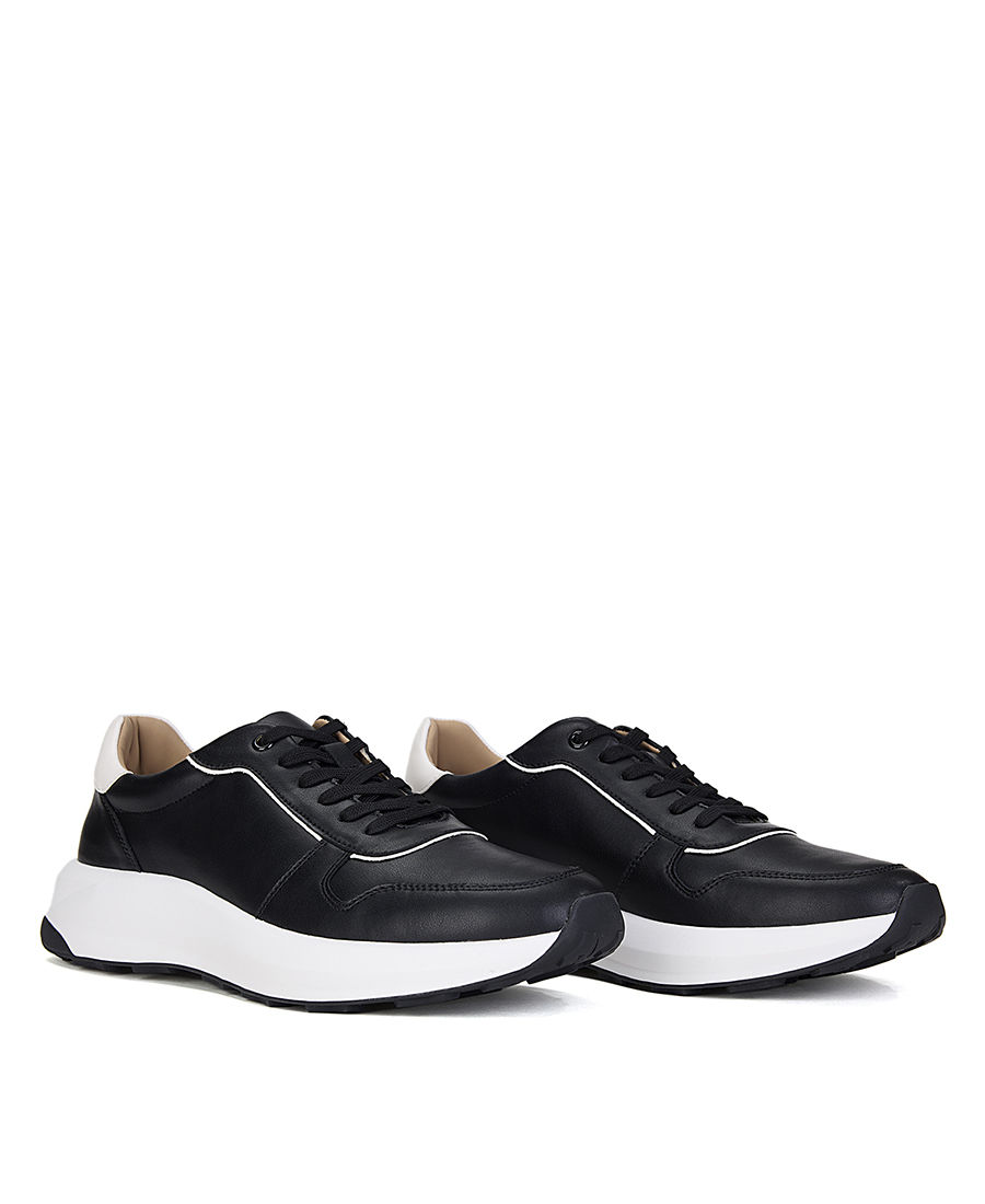 Vardas Ανδρικό Sneaker Δέρμα Και Chunky Λευκή Σόλα φωτογραφία