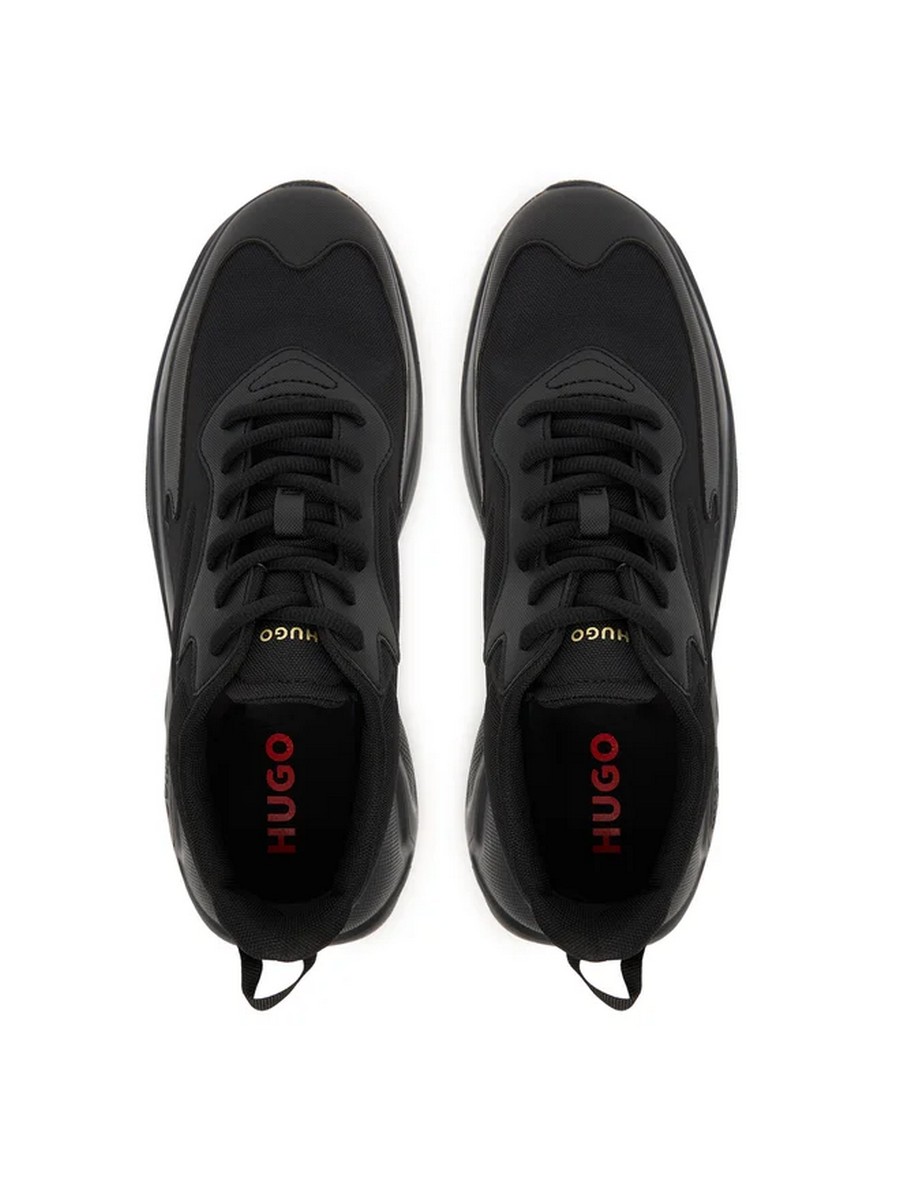 Hugo Ανδρικά Trainers Leon Runn σε Μαύρο φωτογραφία