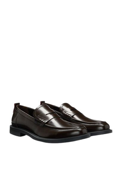 Hugo Ανδρικά Loafers Slip-On Δερμάτινα φωτογραφία