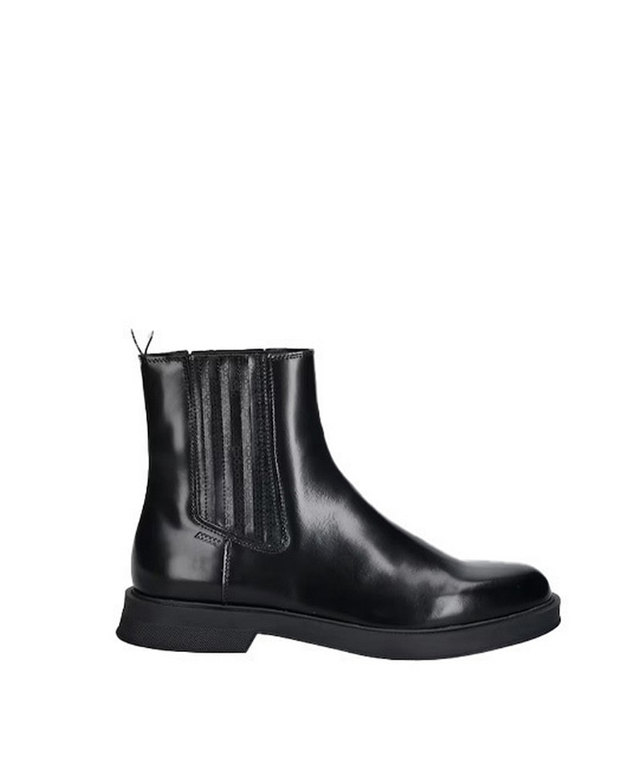 Hugo Ανδρικά Chelsea Boots Δερμάτινα