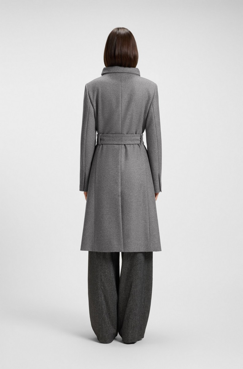 Boss Γυναικείο Παλτό Virgin Wool & Cashmere Regular Fit φωτογραφία