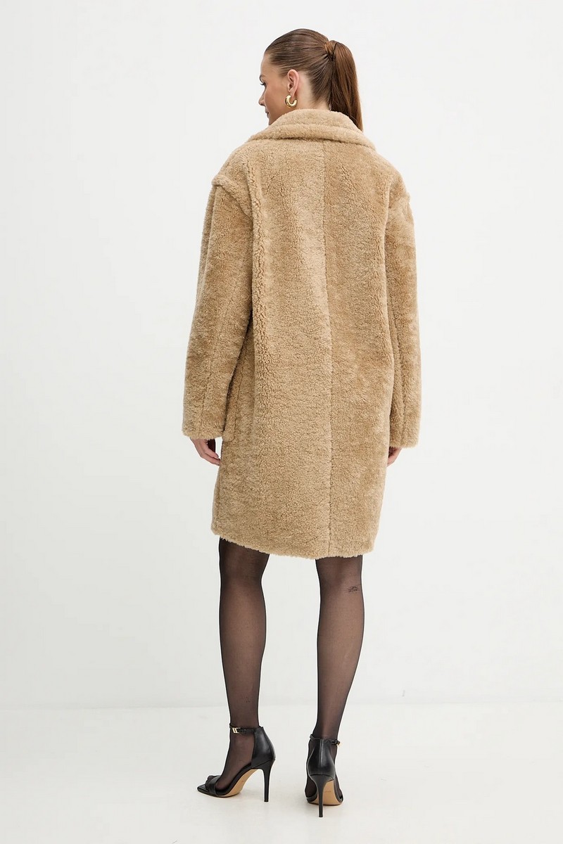 Boss Γυναικείο Παλτό Γούνινο Regular Fit φωτογραφία