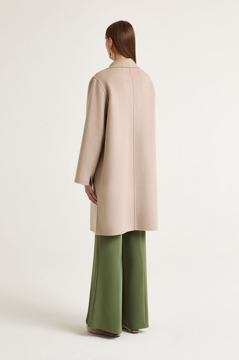 Maliparmi Γυναικείο Παλτό Double Wool Regular Fit φωτογραφία