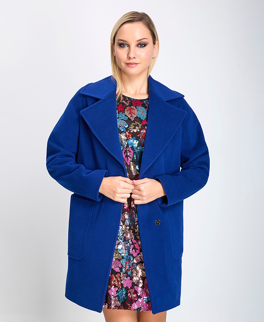 Γυναικεία Ζακέτα με Πέτο Γιακά και Εξωτερικές Τσέπες Regular Fit