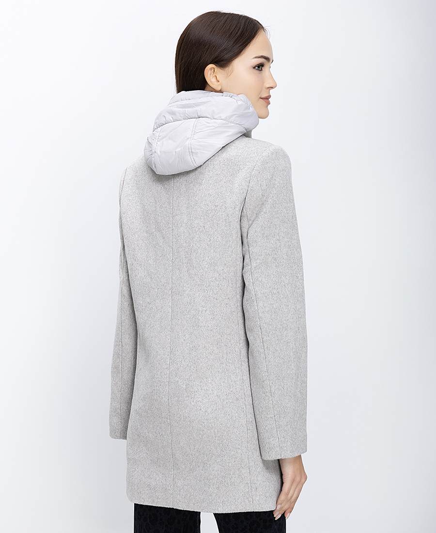 Γυναικείο Παλτό Με Αποσπώμενο Γιλέκο φωτογραφία