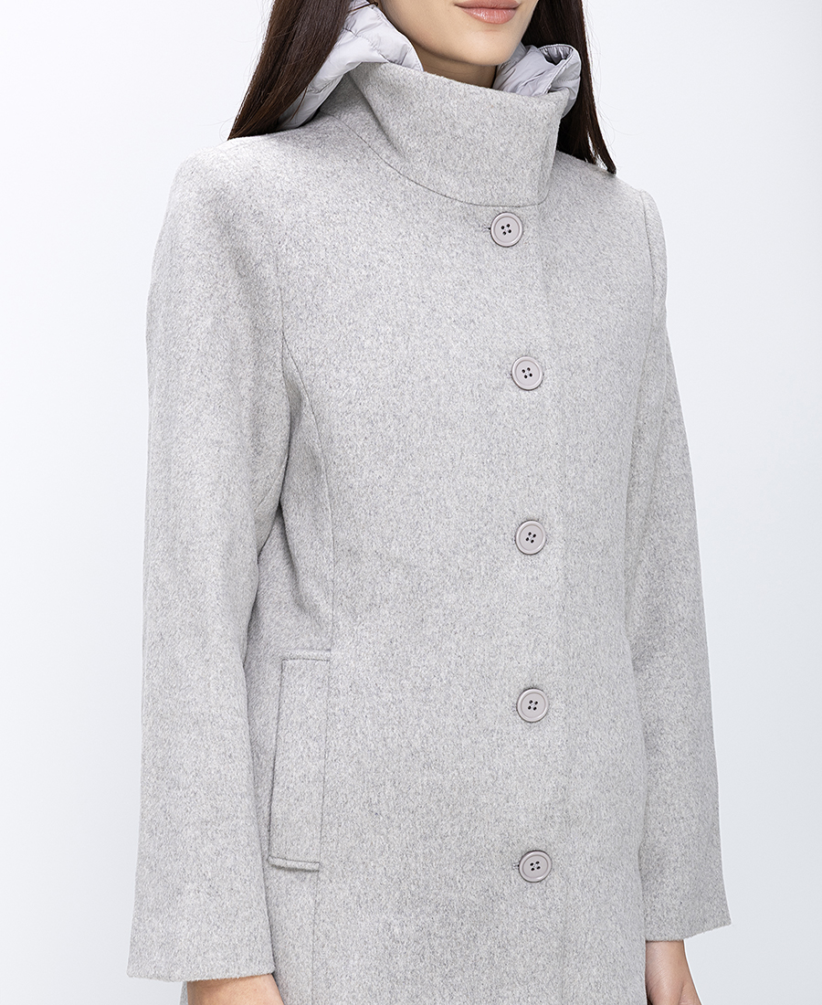 Γυναικείο Παλτό Με Αποσπώμενο Γιλέκο φωτογραφία