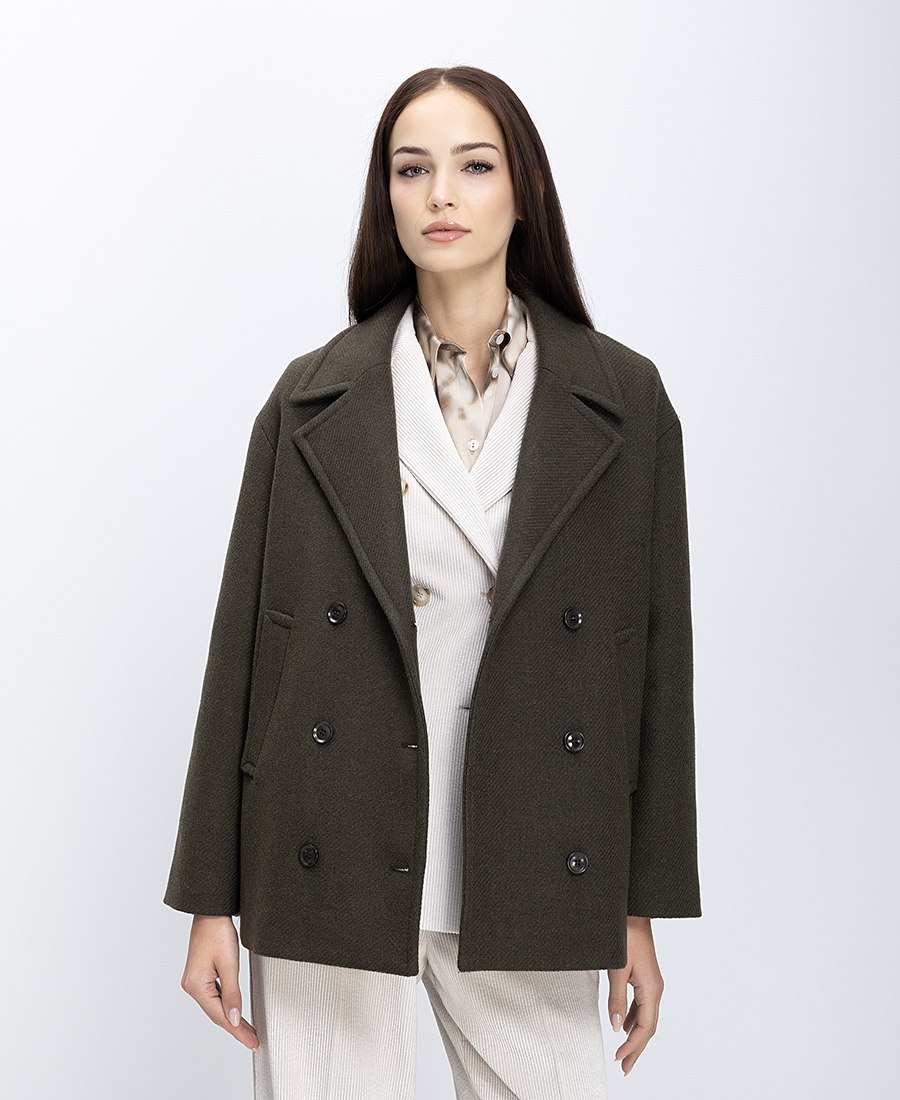 Laura Donini Γυναικείο Παλτό Oversized