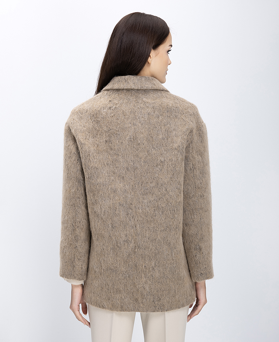 Γυναικείο Παλτό Σταυρωτό Regular Fit φωτογραφία