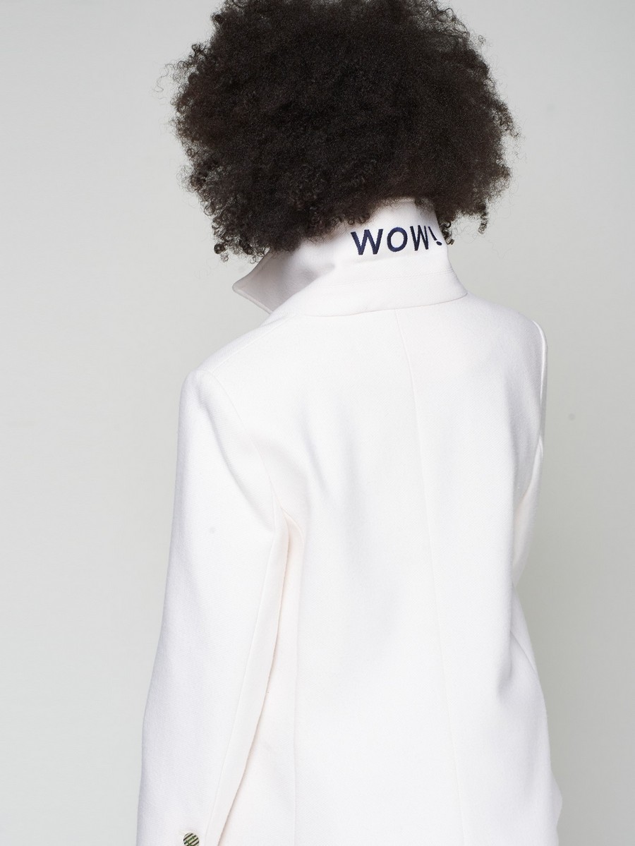 Vilagallo Γυναικείο Παλτό Regular Fit Με Κεντημένη Λεπτομέρεια φωτογραφία