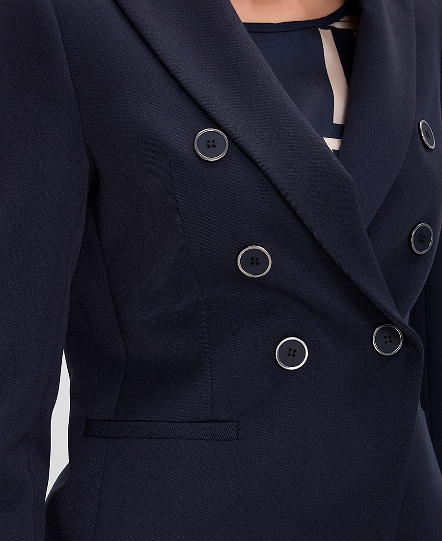 Γυναικείο Σακάκι Διπλόκουμπο Regular Fit φωτογραφία