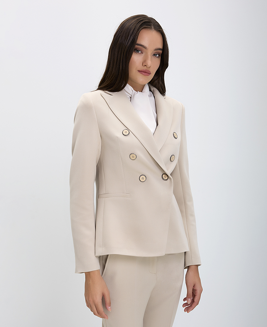 Γυναικείο Σακάκι Διπλόκουμπο Regular Fit φωτογραφία