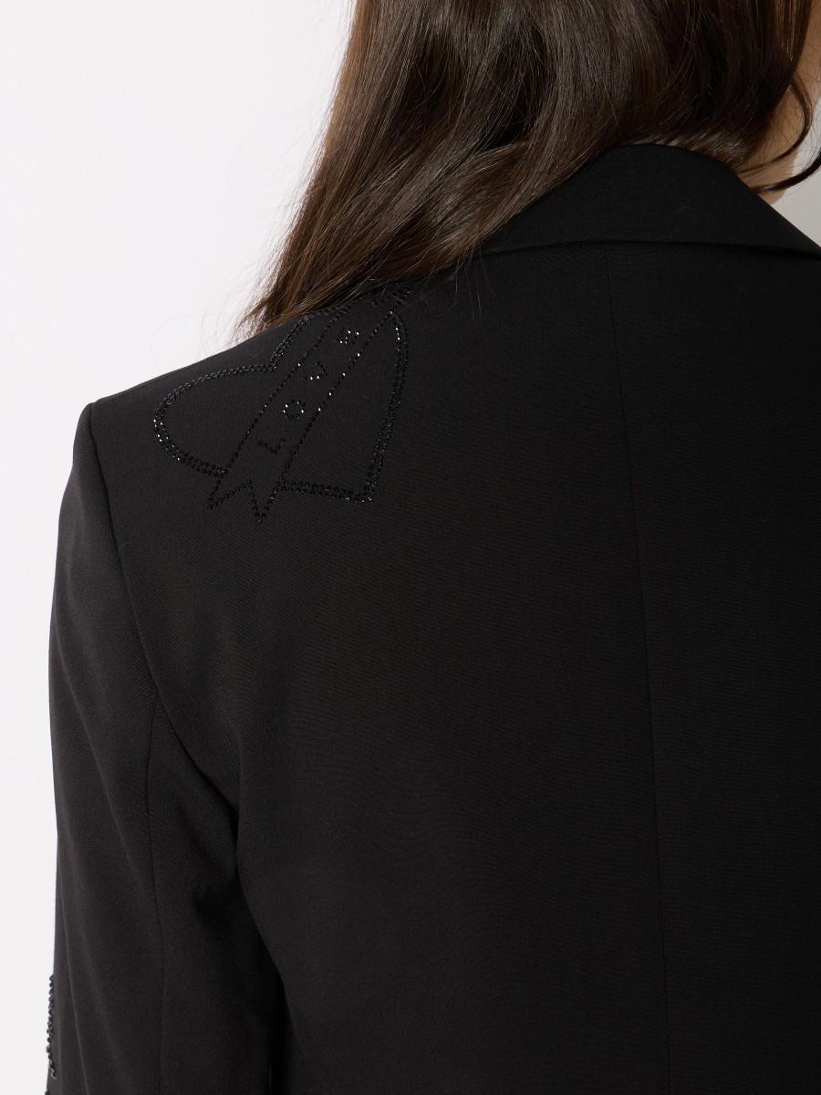 Berenice Γυναικείο Σακάκι Slim Με Στρας Λεπτομέρειες φωτογραφία