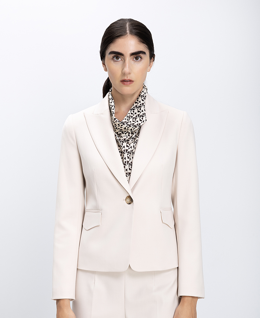 Γυναικείο Σακάκι Με Κλασικό Γιακά Tailored Fit