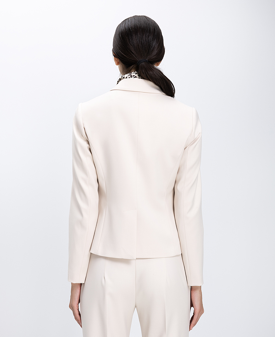Laura Donini Γυναικείο Σακάκι Με Κλασικό Γιακά Tailored Fit - 3