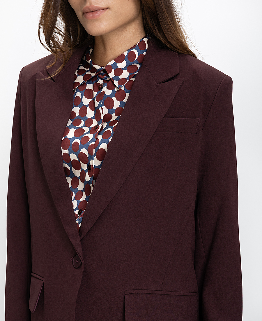 Anonyme Γυναικείο Σακάκι Regular Fit Με Ένα Κούμπωμα φωτογραφία