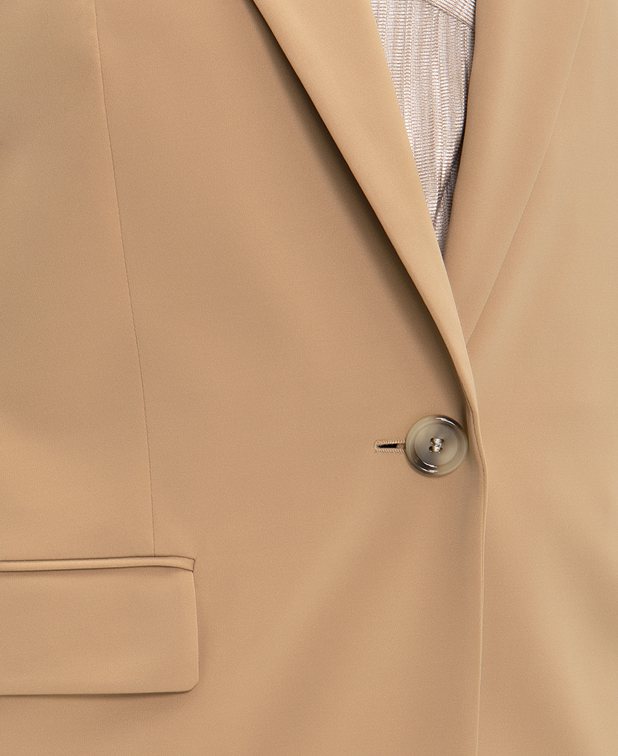 Boss Σακάκι Jersey σε Μπεζ φωτογραφία