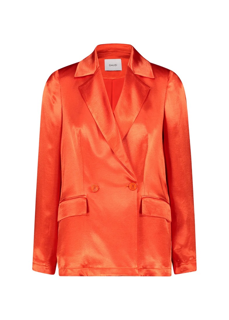Gaudi Σακάκι Blazer Σατέν σε Κοραλί φωτογραφία
