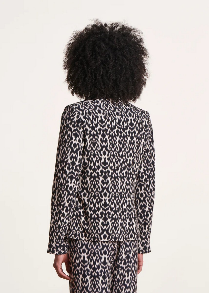 La Fee Maraboutee Γυναικείο Σακάκι Tailleur Regular Fit με Εμπριμέ Σχέδιο φωτογραφία