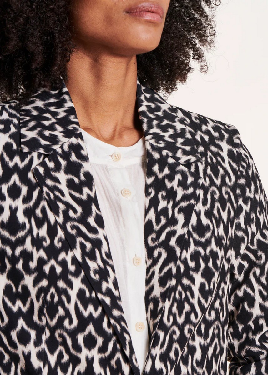 La Fee Maraboutee Γυναικείο Σακάκι Tailleur Regular Fit με Εμπριμέ Σχέδιο φωτογραφία