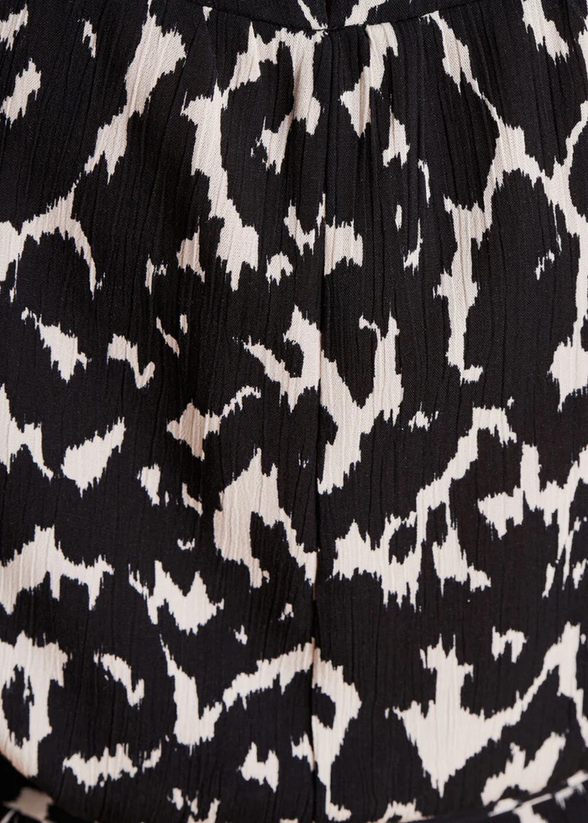 La Fee Maraboutee La Fee Maraboutee Γυναικείο Φόρεμα Κοντό Loose Fit Animal Print 100% Βισκόζη - 4