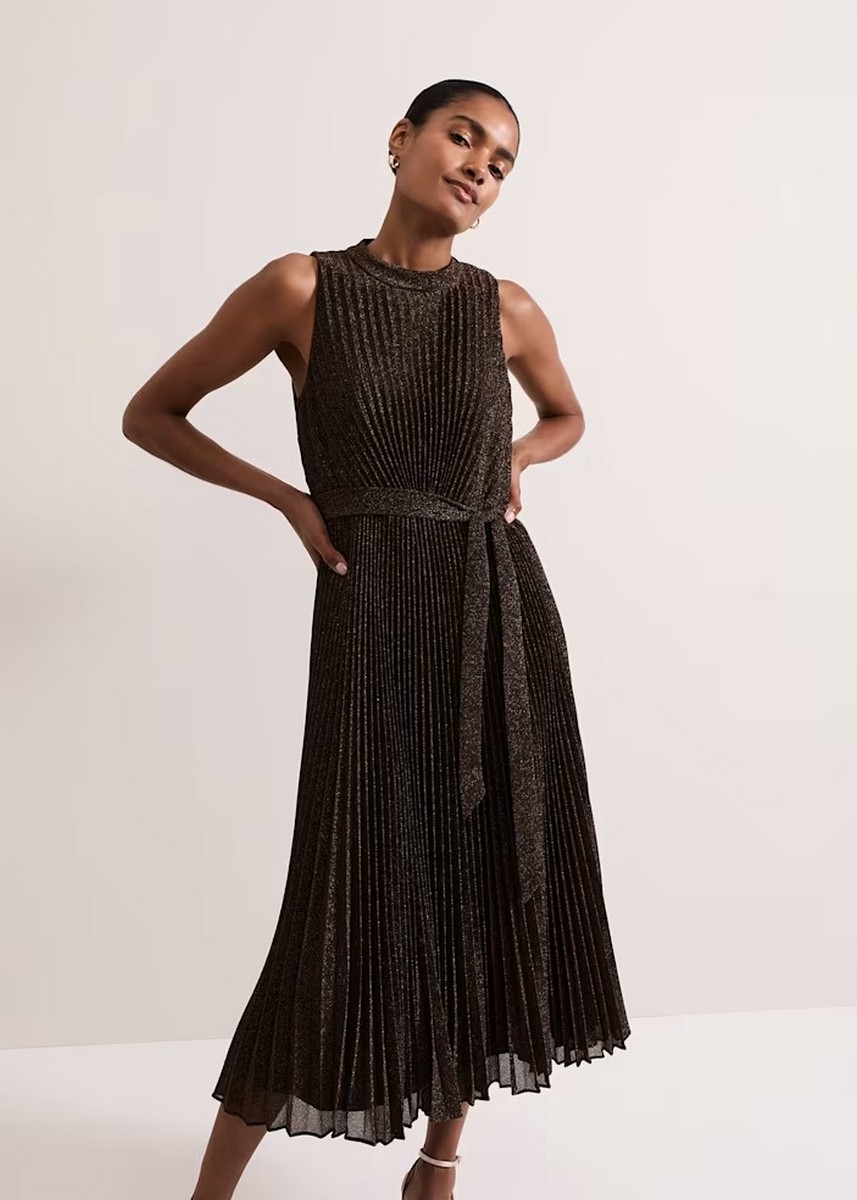 Phase Eight Γυναικείο Maxi Φόρεμα Μπρονζέ φωτογραφία