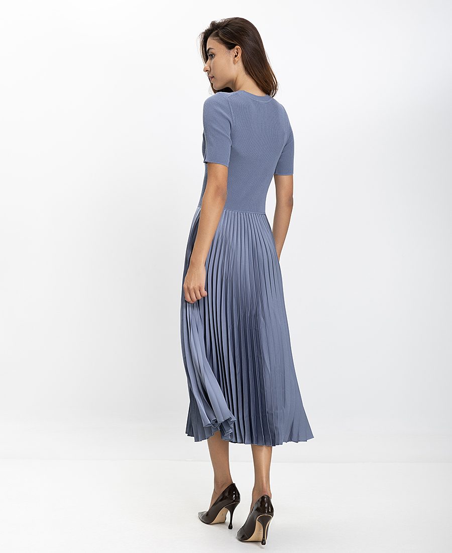 Boss Γυναικείο Φόρεμα Regular Fit Viscose Blend Midi φωτογραφία