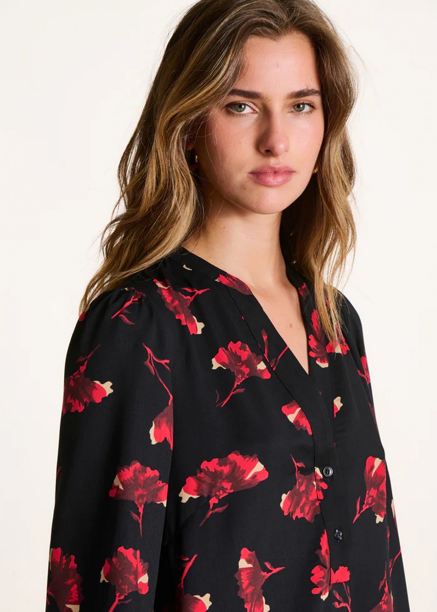 La Fee Maraboutee Γυναικείο Φόρεμα Κοντό Με Floral Σχέδιο Regular Fit φωτογραφία