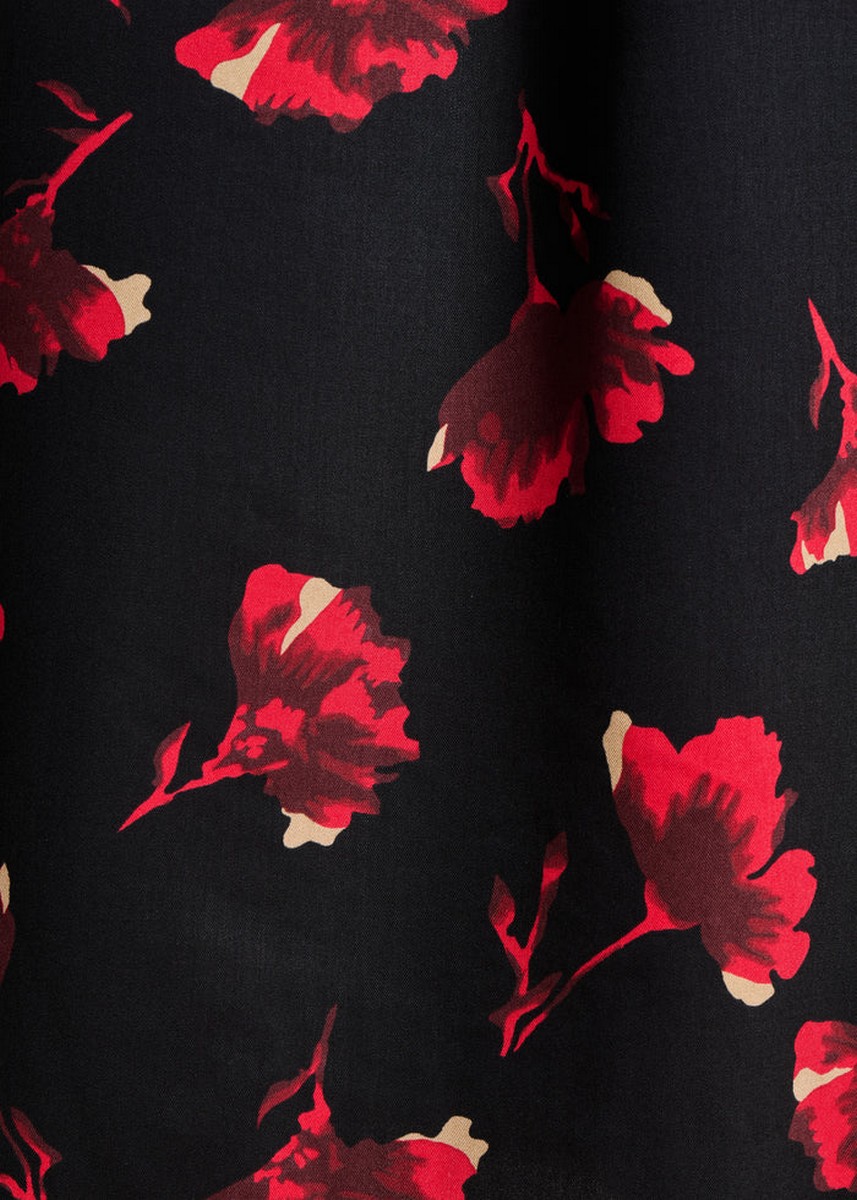 La Fee Maraboutee Γυναικείο Φόρεμα Κοντό Με Floral Σχέδιο Regular Fit φωτογραφία