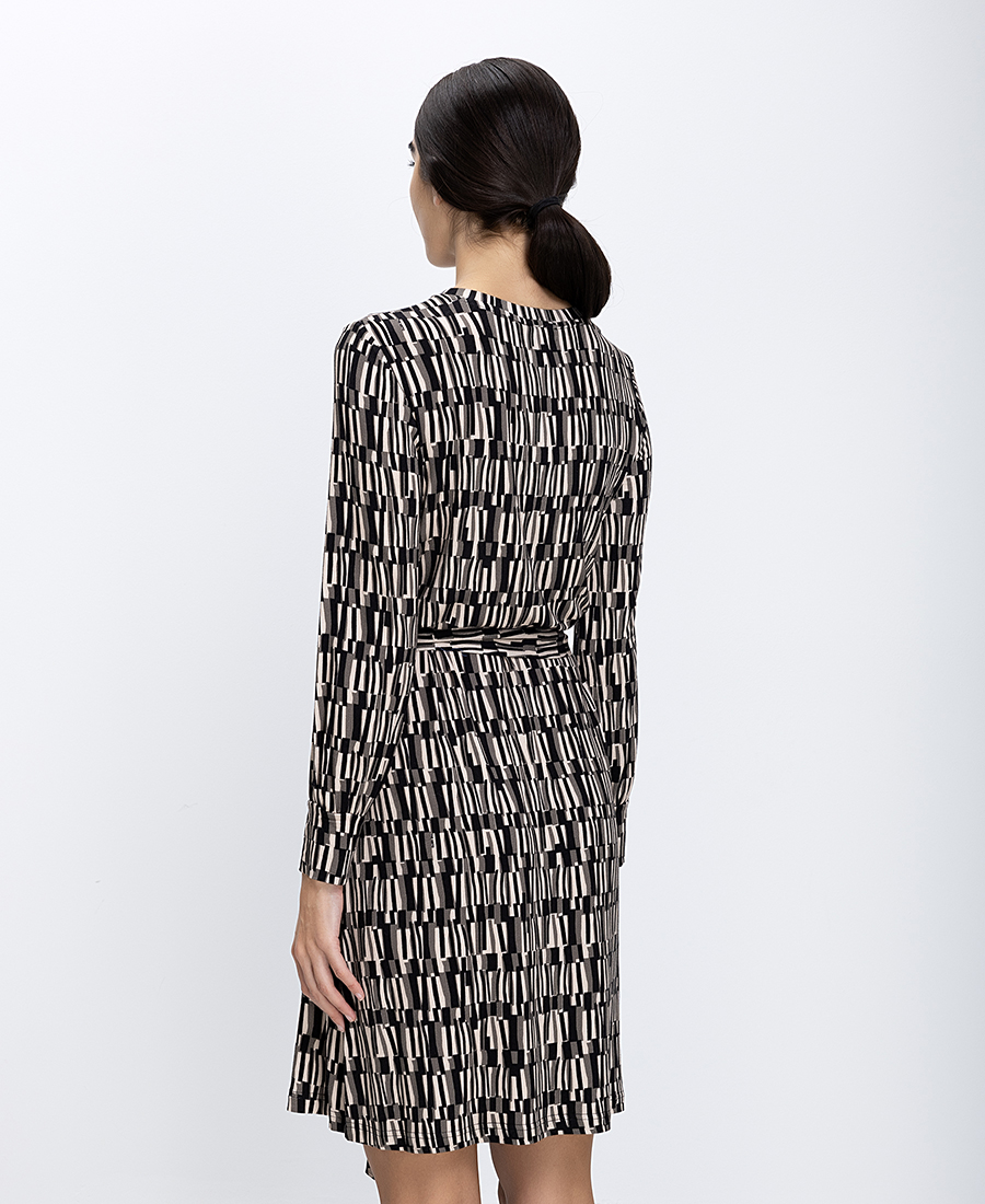 The Abito Γυναικείο Mini Φόρεμα Με Γραφικό Μοτίβο φωτογραφία