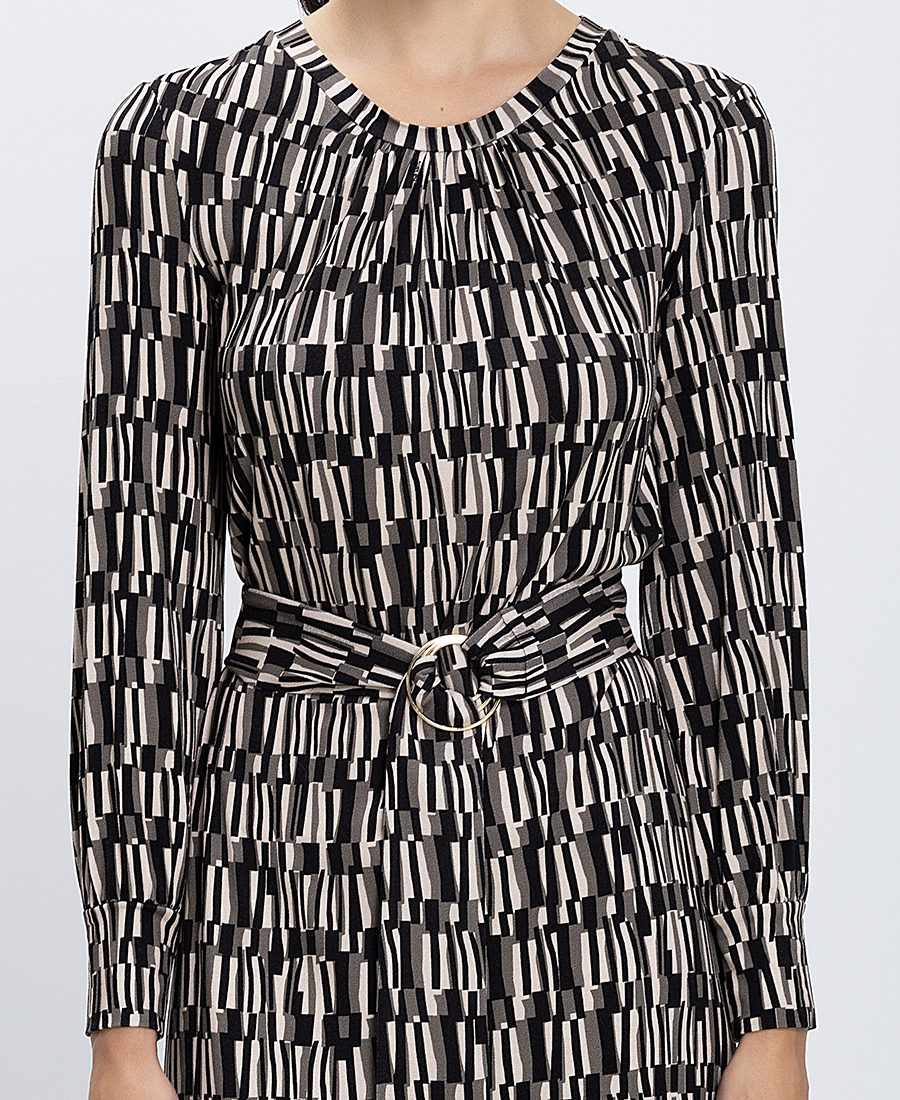 The Abito Γυναικείο Mini Φόρεμα Με Γραφικό Μοτίβο φωτογραφία