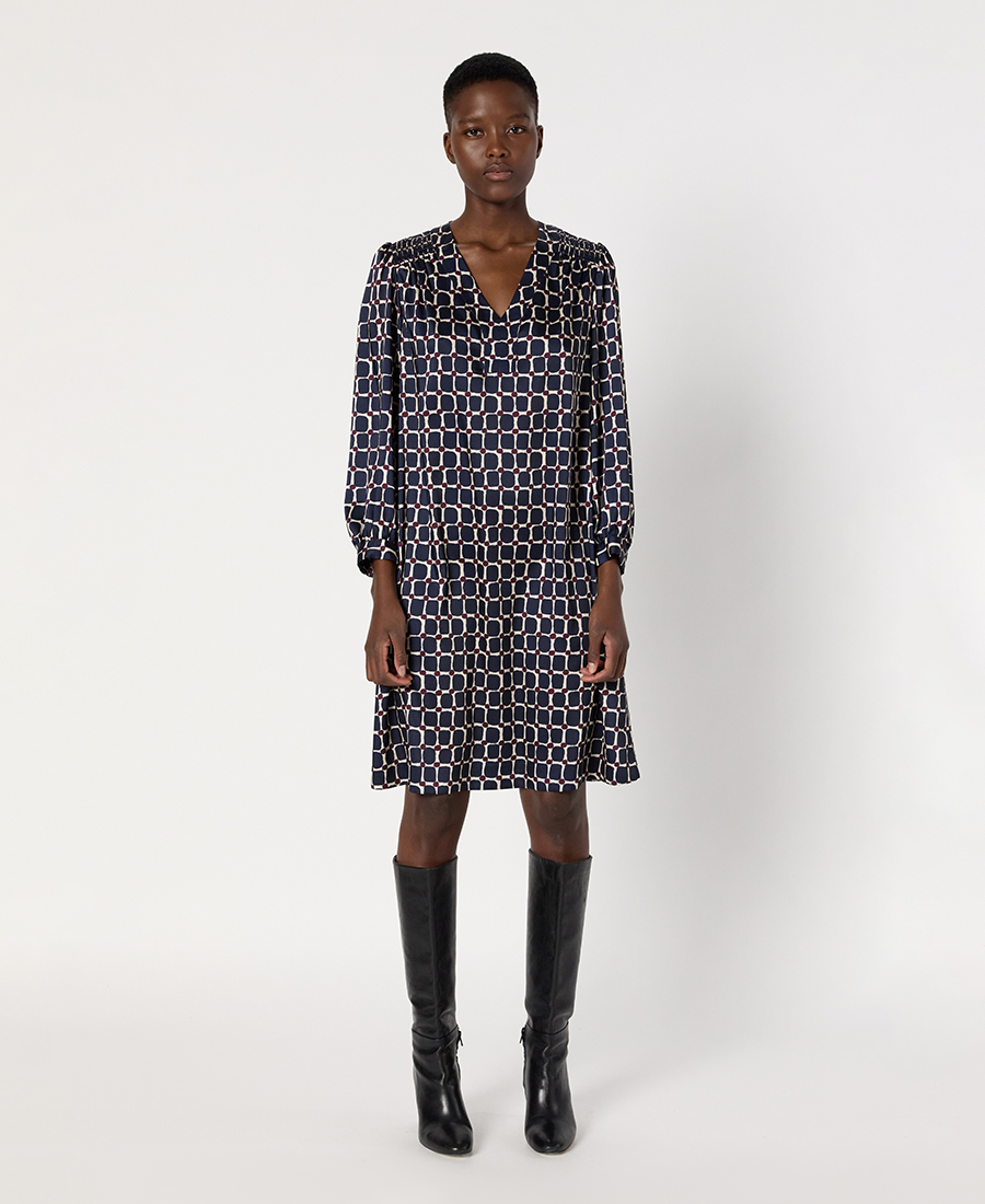 Gerard Darel satin dress φωτογραφία