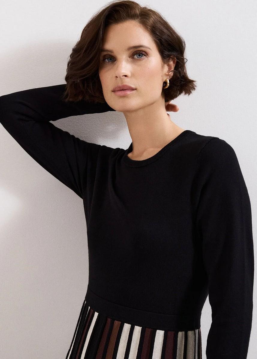 Phase Eight Γυναικείο Φόρεμα Με Πλισέ Φούστα Και Γεωμετρικό Μοτίβο φωτογραφία