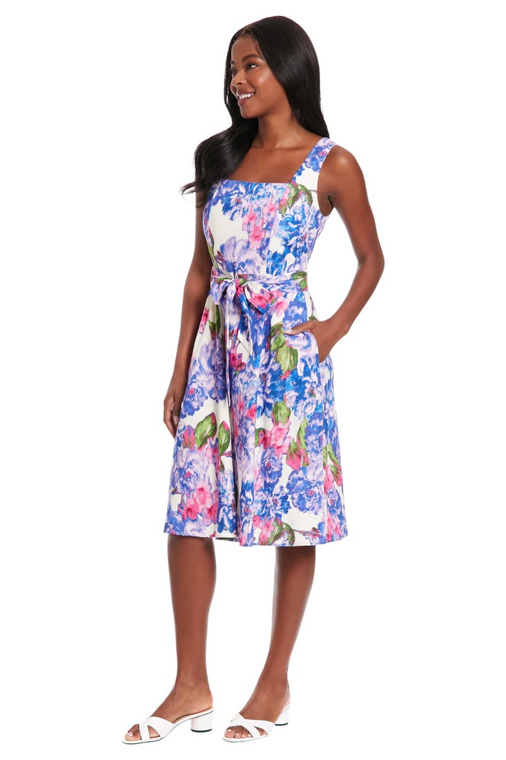 Φόρεμα Floral σε Εμπριμέ φωτογραφία