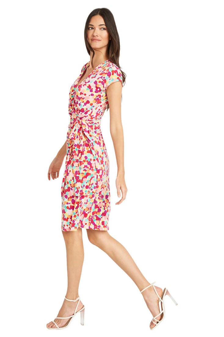 Φόρεμα Wrap Style σε Εμπριμέ φωτογραφία