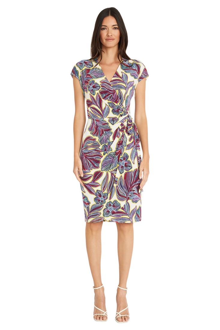 Allegra Carmine Φόρεμα Floral Print σε Εμπριμέ