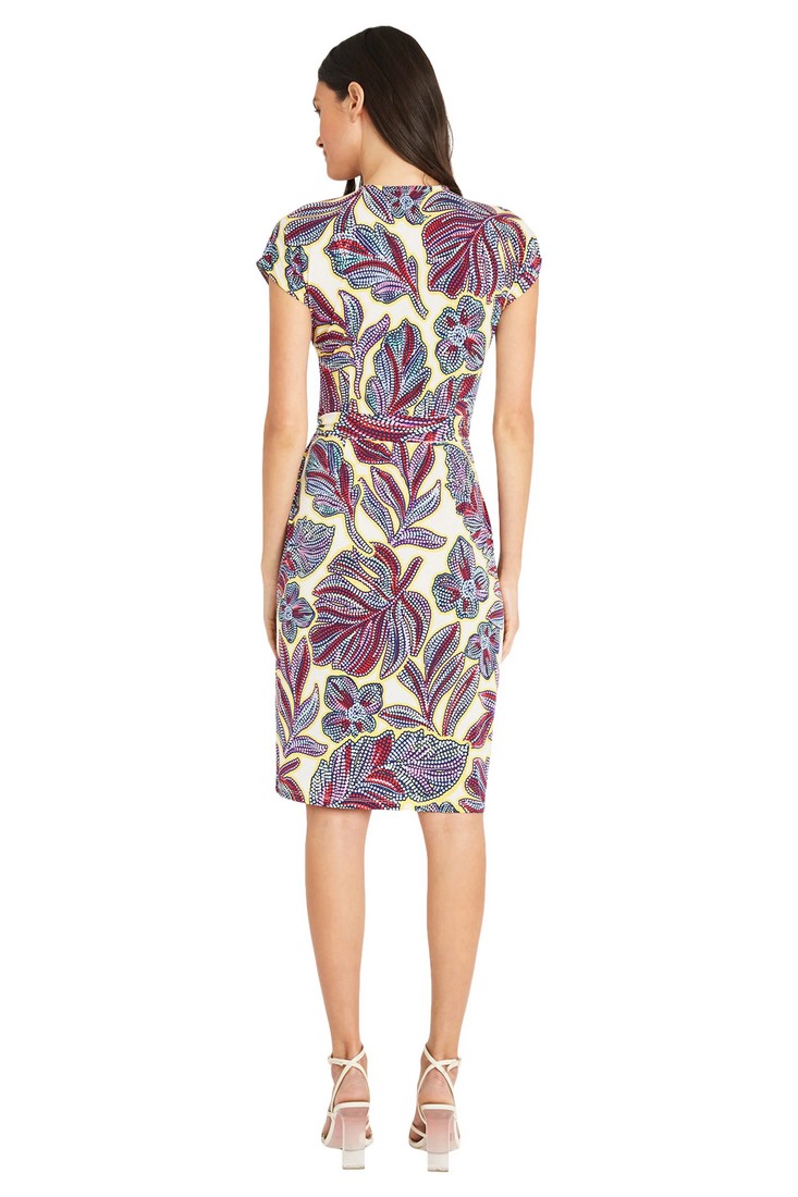 Φόρεμα Floral Print σε Εμπριμέ φωτογραφία