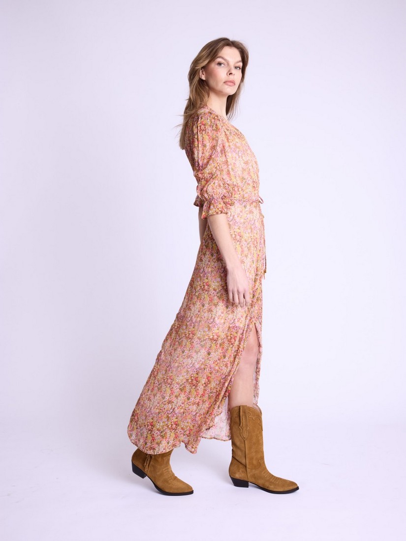 Berenice Floral print wrap dress φωτογραφία