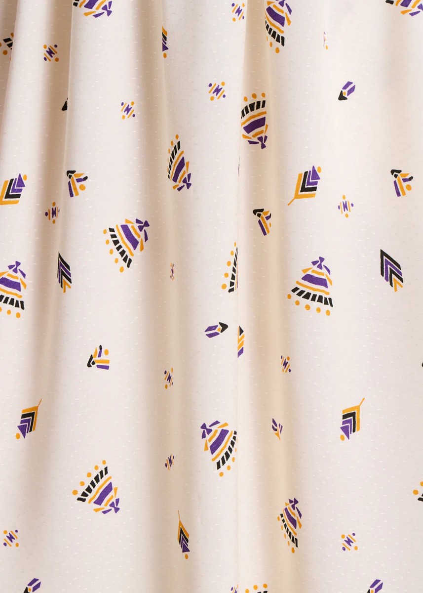 La Fee Maraboutee Γυναικείο Φόρεμα Maxi Regular Fit Με Ethnic Print Και V Λαιμόκοψη Με Κορδόνια φωτογραφία