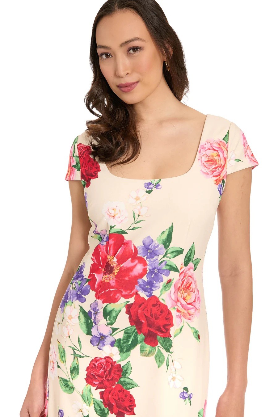 Stella Lorand Stella Lorand Γυναικείο Midi Φόρεμα Με Floral Σχέδιο - 4