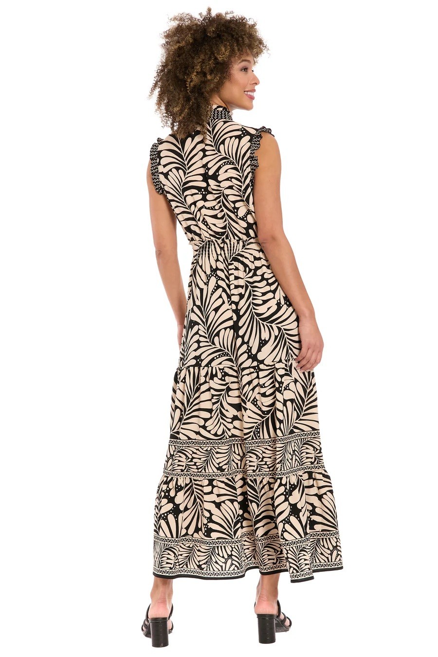 Stella Lorand Γυναικείο Maxi Φόρεμα Με Botanical Print Regular Fit