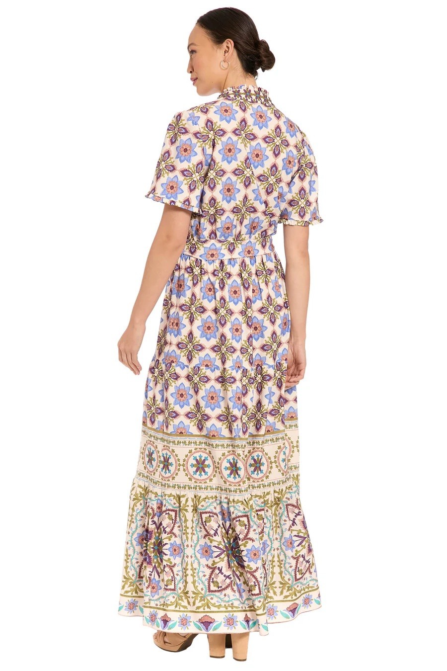 Stella Lorand Stella Lorand Γυναικείο Maxi Φόρεμα Με Floral Εμπριμέ Σχέδιο Regular Fit - 2