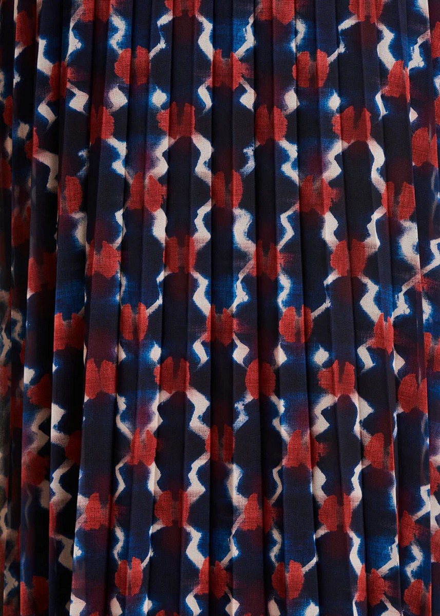 La Fee Maraboutee La Fee Maraboutee Γυναικεία Πλισέ Φούστα Ethnic Print Ανακυκλωμένος Πολυεστέρας - 5